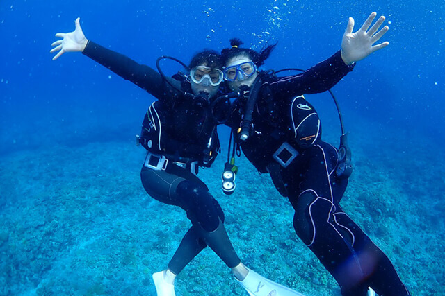 体験ダイビング